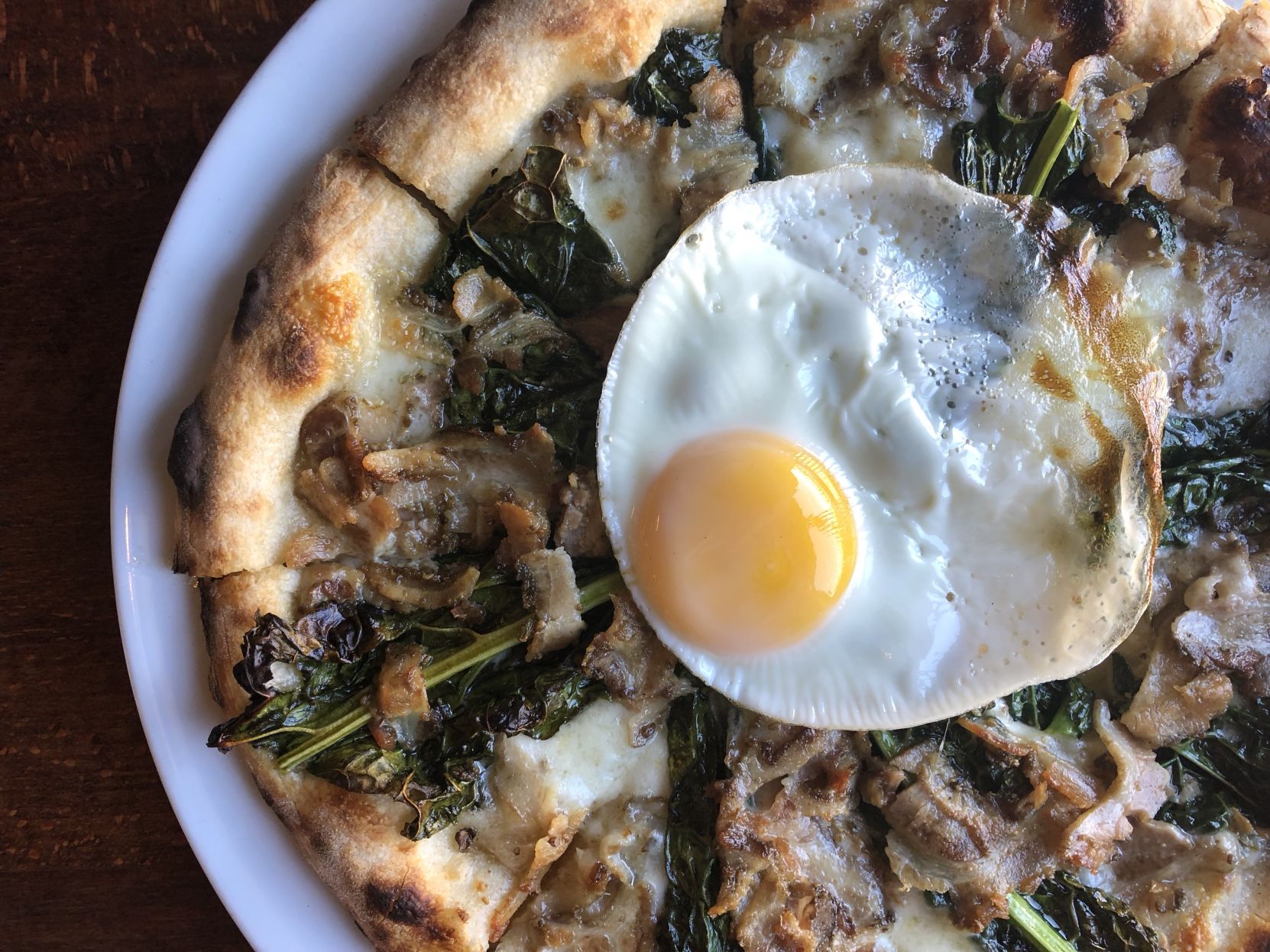 Pizza at Cantinetta Luca